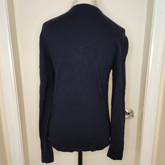 Navy wool sweater - Picture 3 of 9